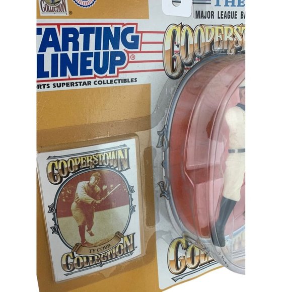 Ty Cobb 1994 Cooperstown Collection Starting Lineup and Card Detroit Tigers - Picture 3 of 7